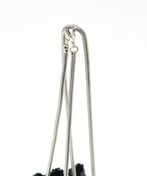 soeur（スール）の「SOEUR/メタルミニショルダーバッグ/スパンコールバッグ（ショルダーバッグ・レディース・シルバー/ブラック/ピンクベージュ・フリー）」の11枚目の写真