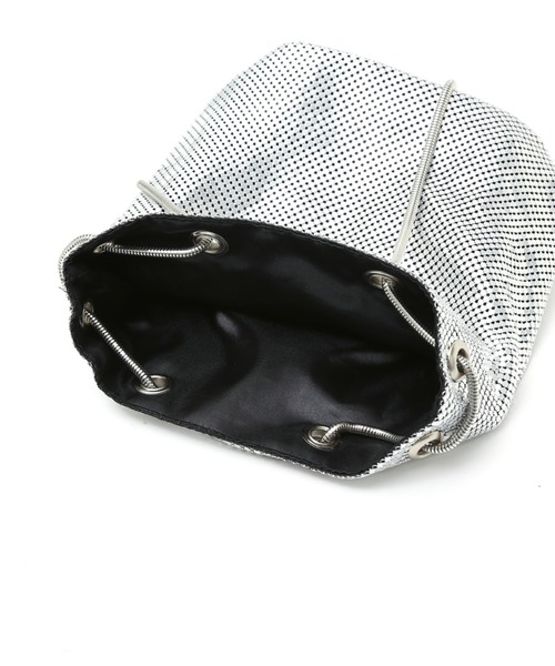 soeur（スール）の「SOEUR/メタルミニショルダーバッグ/スパンコールバッグ（ショルダーバッグ・レディース・シルバー/ブラック/ピンクベージュ・フリー）」の7枚目の写真