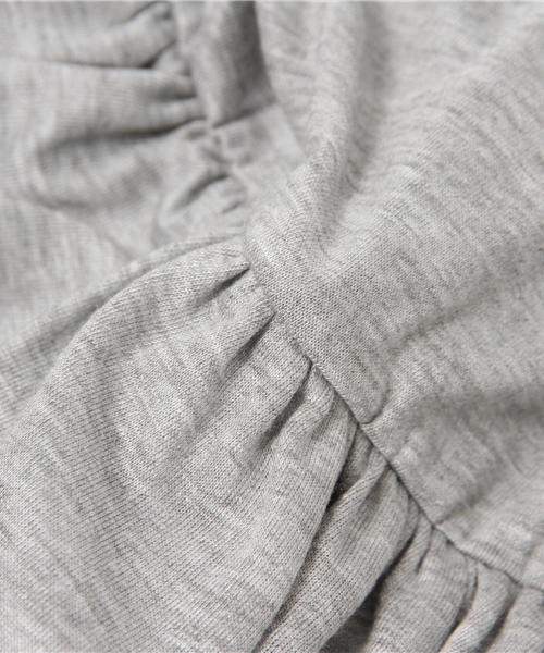 CIAOPANIC（チャオパニック）の「【Ciaopanic】　セットUP風天竺OP（ワンピース・レディース・グレー/ネイビー・FREE）」の3枚目の写真