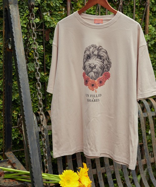【セール】mt8552-GERBERA DOG BIG-T - Australian Labardoodle Tシャツ（Tシャツ/カットソー）｜UN-FILLED（アンフィルド）