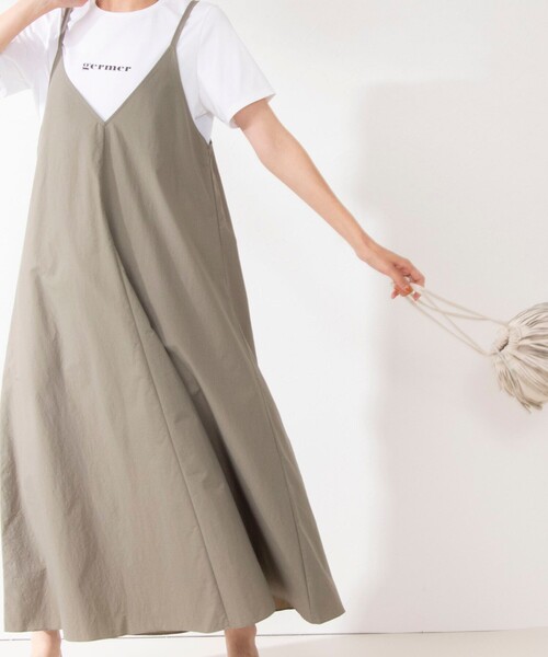 NOLLEY’S（ノーリーズ）の「キャミソールワンピース（ワンピース・レディース・ブラック系その他4/オリーブ/ブラック・38）」の16枚目の写真