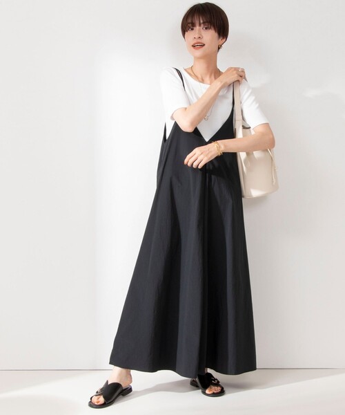 NOLLEY’S（ノーリーズ）の「キャミソールワンピース（ワンピース・レディース・ブラック系その他4/オリーブ/ブラック・38）」の20枚目の写真