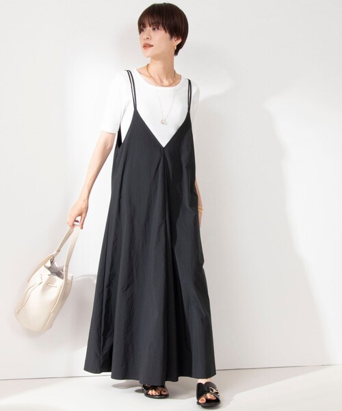 NOLLEY’S（ノーリーズ）の「キャミソールワンピース（ワンピース・レディース・ブラック系その他4/オリーブ/ブラック・38）」の21枚目の写真