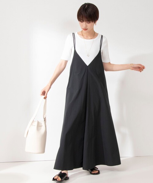 NOLLEY’S（ノーリーズ）の「キャミソールワンピース（ワンピース・レディース・ブラック系その他4/オリーブ/ブラック・38）」の22枚目の写真