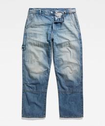 ERD バーガンディー damage carpenter jeans