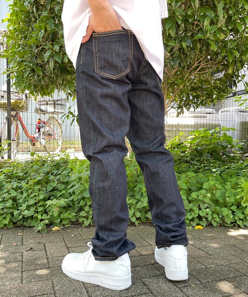 OUTDOOR PRODUCTS(アウトドアプロダクツ)の「OUTDOOR PRODUCTS/アウトドア プロダクツ ジーパン ロングパンツ 13oz レギュラーストレート デニムパンツ(デニムパンツ・メンズ・ワンウォッシュ/ブルー/ダークブルー・88/82/85/79/76/91/94)」の12枚目の写真