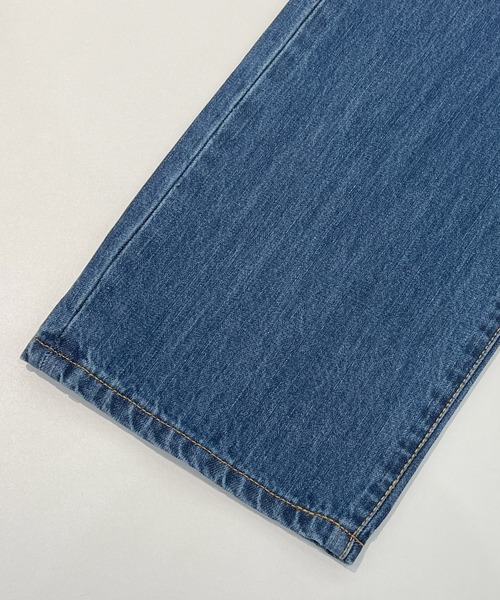 OUTDOOR PRODUCTS(アウトドアプロダクツ)の「OUTDOOR PRODUCTS/アウトドア プロダクツ ジーパン ロングパンツ 13oz レギュラーストレート デニムパンツ(デニムパンツ・メンズ・ワンウォッシュ/ブルー/ダークブルー・88/82/85/79/76/91/94)」の21枚目の写真