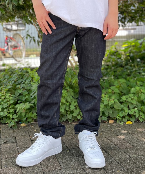 OUTDOOR PRODUCTS(アウトドアプロダクツ)の「OUTDOOR PRODUCTS/アウトドア プロダクツ ジーパン ロングパンツ 13oz レギュラーストレート デニムパンツ(デニムパンツ・メンズ・ワンウォッシュ/ブルー/ダークブルー・88/82/85/79/76/91/94)」の10枚目の写真