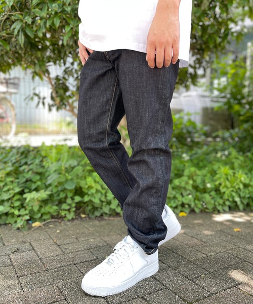 OUTDOOR PRODUCTS(アウトドアプロダクツ)の「OUTDOOR PRODUCTS/アウトドア プロダクツ ジーパン ロングパンツ 13oz レギュラーストレート デニムパンツ(デニムパンツ・メンズ・ワンウォッシュ/ブルー/ダークブルー・88/82/85/79/76/91/94)」の11枚目の写真