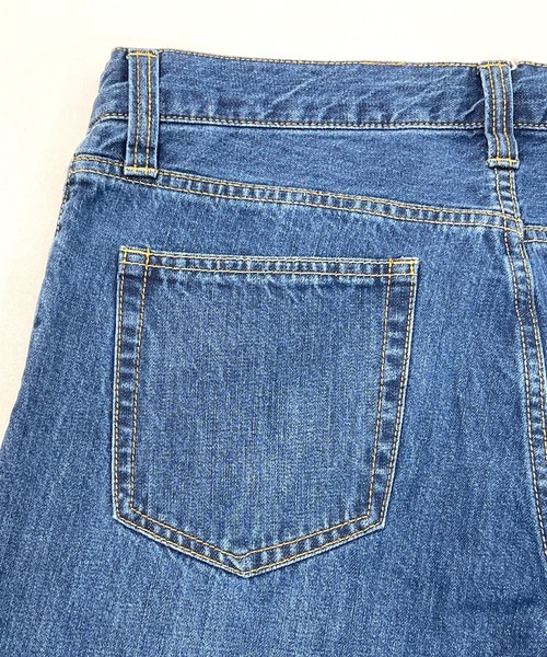 OUTDOOR PRODUCTS(アウトドアプロダクツ)の「OUTDOOR PRODUCTS/アウトドア プロダクツ ジーパン ロングパンツ 13oz レギュラーストレート デニムパンツ(デニムパンツ・メンズ・ワンウォッシュ/ブルー/ダークブルー・88/82/85/79/76/91/94)」の20枚目の写真