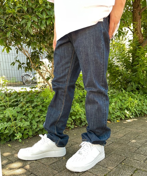 OUTDOOR PRODUCTS(アウトドアプロダクツ)の「OUTDOOR PRODUCTS/アウトドア プロダクツ ジーパン ロングパンツ 13oz レギュラーストレート デニムパンツ(デニムパンツ・メンズ・ワンウォッシュ/ブルー/ダークブルー・88/82/85/79/76/91/94)」の8枚目の写真