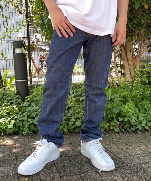 OUTDOOR PRODUCTS(アウトドアプロダクツ)の「OUTDOOR PRODUCTS/アウトドア プロダクツ ジーパン ロングパンツ 13oz レギュラーストレート デニムパンツ(デニムパンツ・メンズ・ワンウォッシュ/ブルー/ダークブルー・88/82/85/79/76/91/94)」の7枚目の写真