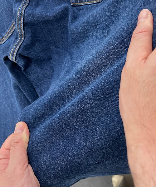 OUTDOOR PRODUCTS(アウトドアプロダクツ)の「OUTDOOR PRODUCTS/アウトドア プロダクツ ジーパン ロングパンツ 13oz レギュラーストレート デニムパンツ(デニムパンツ・メンズ・ワンウォッシュ/ブルー/ダークブルー・88/82/85/79/76/91/94)」の13枚目の写真