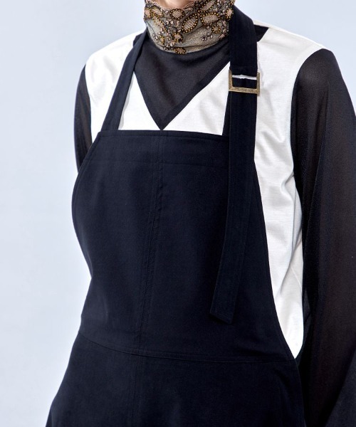 Uhr（ウーア）の「【Uhr/ウーア】フェイクスエードドレス（ワンピース・レディース・ブラック・38/36）」の3枚目の写真