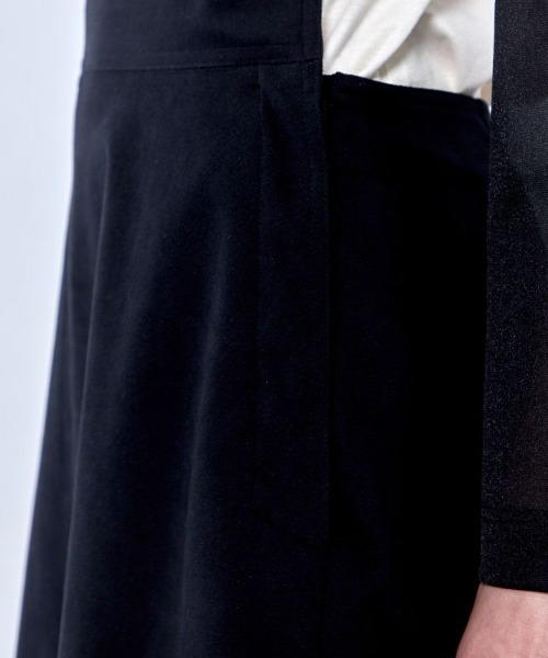 Uhr（ウーア）の「【Uhr/ウーア】フェイクスエードドレス（ワンピース・レディース・ブラック・38/36）」の8枚目の写真