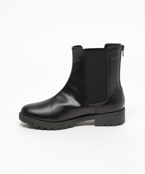 LAKOLE(ラコレ)の「タンクソールチェルシーブーツ / 969390(ブーツ・レディース・アイボリー/ブラック・MEDIUM/LARGE)」の6枚目の写真