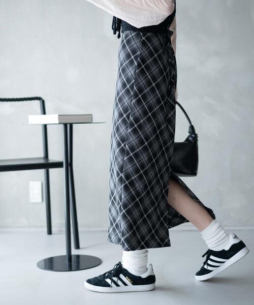WEGO（ウィゴー）の「WEGO/バイアスチェックスカート（スカート・レディース・ブラック系その他2/ブルー系その他2・FREE）」の9枚目の写真
