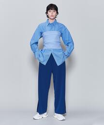 ＜6(ROKU)＞ライン パンツ 23FW