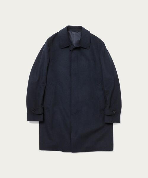 【極美品】グリーンレーベルリラクシング ビーバー ステンカラーコート カシミヤM green label relaxing（グリーンレーベルリラクシング）の「W/カシミヤ