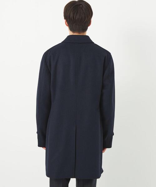 【極美品】グリーンレーベルリラクシング ビーバー ステンカラーコート カシミヤM green label relaxing（グリーンレーベルリラクシング）の「W/カシミヤ