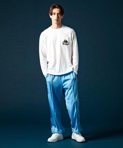 Kappa（カッパ）の「Kappa(カッパ)トラックパンツ（その他パンツ・メンズ・ライトブルー/ブラック/パープル/レッド・L/XL/M）」の8枚目の写真