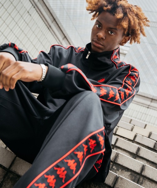 Kappa（カッパ）の「Kappa(カッパ)トラックパンツ（その他パンツ・メンズ・ライトブルー/ブラック/パープル/レッド・L/XL/M）」の15枚目の写真