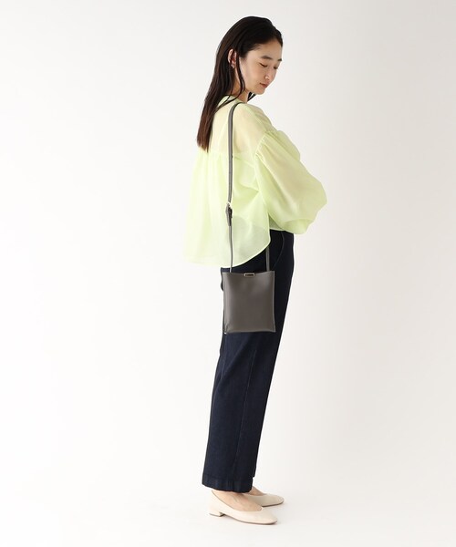 OPAQUE.CLIP（オペークドットクリップ）の「◆【軽量】3層セパレートミニショルダー（ショルダーバッグ・レディース・チャコールグレー/ライトグレー/ブラック/ピンク系・00）」の9枚目の写真