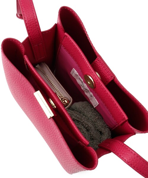 OPAQUE.CLIP（オペークドットクリップ）の「◆【軽量】3層セパレートミニショルダー（ショルダーバッグ・レディース・チャコールグレー/ライトグレー/ブラック/ピンク系・00）」の21枚目の写真