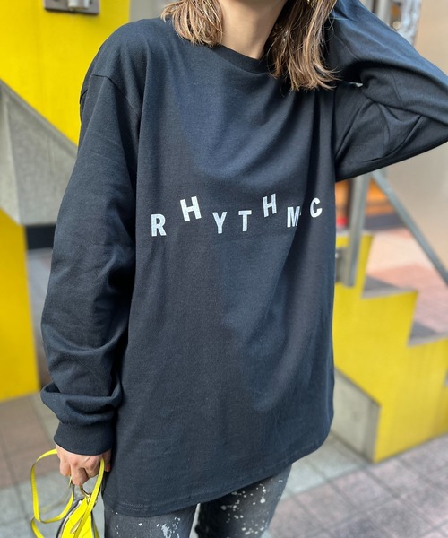 mi via loca（ミヴィアロカ）の「GILDAN リズミックロゴロンT 【PT NO. MVL007 ※2A】（Tシャツ/カットソー・レディース・オートミール/オフホワイト/ブラック・MEDIUM/X-LARGE）」の15枚目の写真