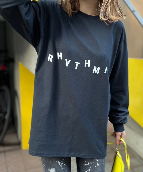 mi via loca（ミヴィアロカ）の「GILDAN リズミックロゴロンT 【PT NO. MVL007 ※2A】（Tシャツ/カットソー・レディース・オートミール/オフホワイト/ブラック・MEDIUM/X-LARGE）」の20枚目の写真