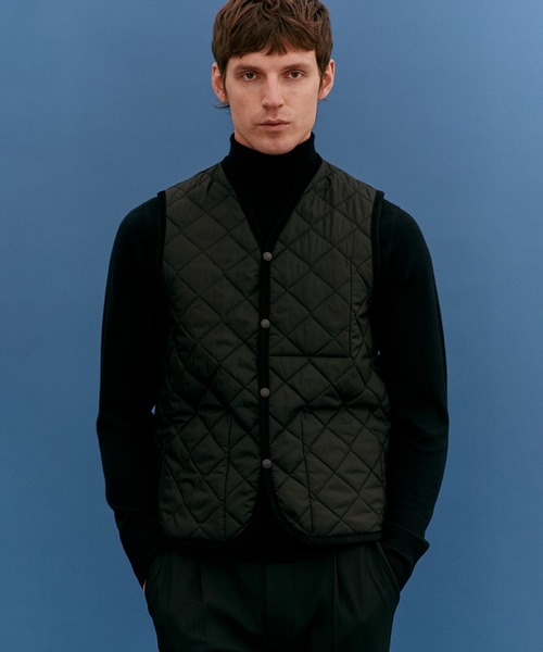 【別注】 ＜LAVENHAM＞ OVERSIZED DUBLIN/ベスト BK LAVENHAM（ラベンハム）の「【別注】 ＜LAVENHAM＞ OVERSIZED DUBLIN