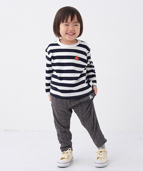 kladskap（クレードスコープ）の「お弁当ボーダー長袖Tシャツ