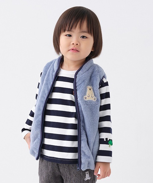 kladskap（クレードスコープ）の「お弁当ボーダー長袖Tシャツ