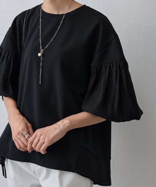 BEARDSLEY(ビアズリー)の「ステンレス パールチェーンN(ネックレス・レディース・シルバー・FREE)」の5枚目の写真