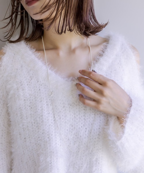 mystic（ミスティック）の「[Eau]ball chainnecklace（ネックレス・レディース・シルバー・ONE SIZE）」の6枚目の写真