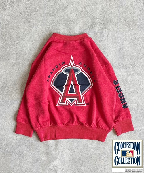 MLB（メジャーリーグベースボール）の「【MLB】プリントスウェット（90～150cm）（スウェット・キッズ・ブルー/グリーン/レッド/チャコール・130/100/140/90/150/120/110）」の13枚目の写真