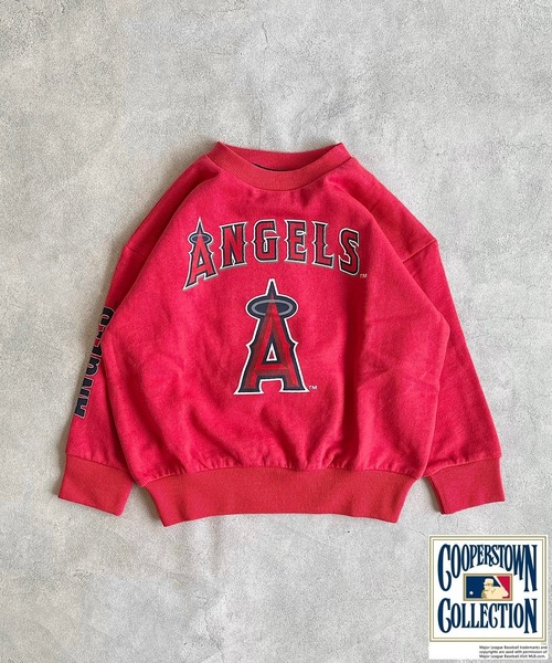 MLB（メジャーリーグベースボール）の「【MLB】プリントスウェット（90～150cm）（スウェット・キッズ・ブルー/グリーン/レッド/チャコール・130/100/140/90/150/120/110）」の12枚目の写真