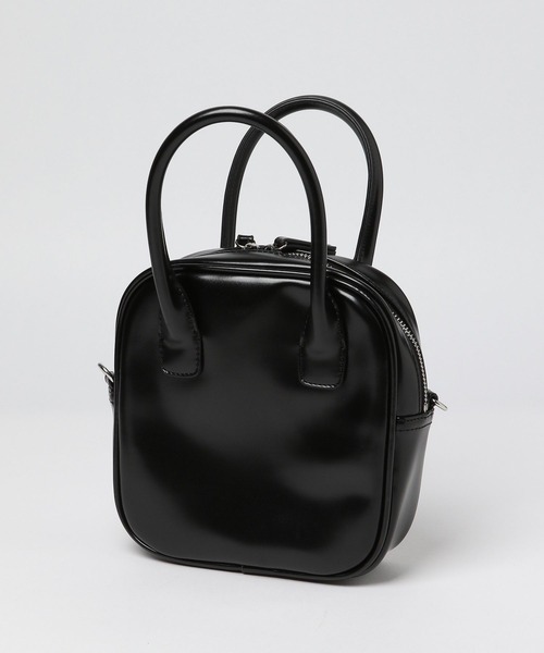 LOWRYS FARM(ローリーズファーム)の「スクエアボストンバック 980539(ボストンバッグ・レディース・シルバー/ブラック・FREE)」の11枚目の写真