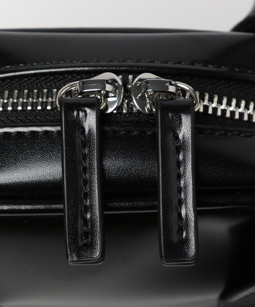 LOWRYS FARM(ローリーズファーム)の「スクエアボストンバック 980539(ボストンバッグ・レディース・シルバー/ブラック・FREE)」の19枚目の写真