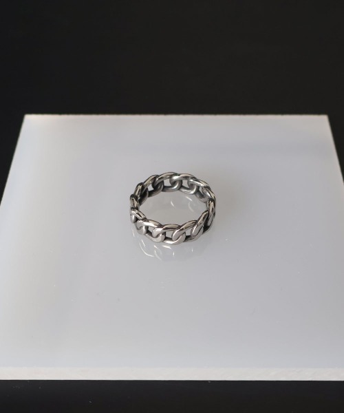 4INT.(フォイント)の「チェーンリング / サージカルステンレス316L (金属アレルギー対応)(リング・メンズ・A/B/C・18号/16号)」の5枚目の写真