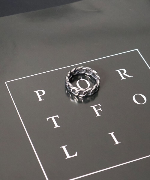 4INT.(フォイント)の「チェーンリング / サージカルステンレス316L (金属アレルギー対応)(リング・メンズ・A/B/C・18号/16号)」の10枚目の写真