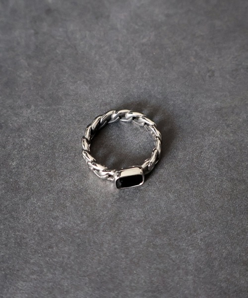 4INT.(フォイント)の「チェーンリング / サージカルステンレス316L (金属アレルギー対応)(リング・メンズ・A/B/C・18号/16号)」の20枚目の写真