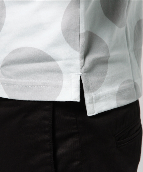 adidas Originals(アディダスオリジナルス)の「メンズ アディダス スタンスミス ドット柄 ポロシャツ adidas STAN POLO AB2475 AB2476(ポロシャツ・メンズ・ホワイト/ネイビー・SMALL/X-LARGE/LARGE/MEDIUM)」の8枚目の写真