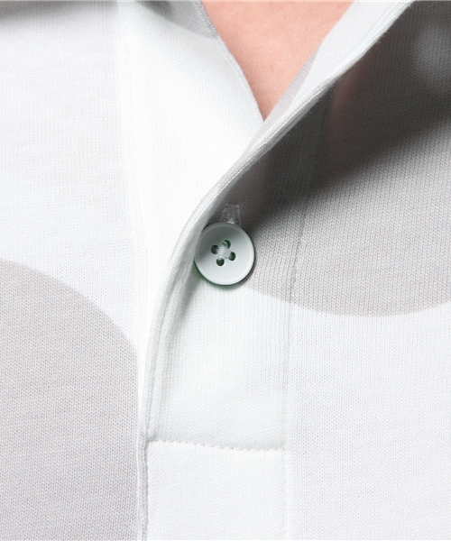 adidas Originals(アディダスオリジナルス)の「メンズ アディダス スタンスミス ドット柄 ポロシャツ adidas STAN POLO AB2475 AB2476(ポロシャツ・メンズ・ホワイト/ネイビー・SMALL/X-LARGE/LARGE/MEDIUM)」の9枚目の写真