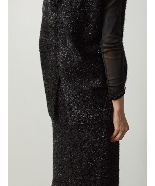 ラメニットベスト（ベスト）｜DOLLUPOOPS（ドールアップウップス）