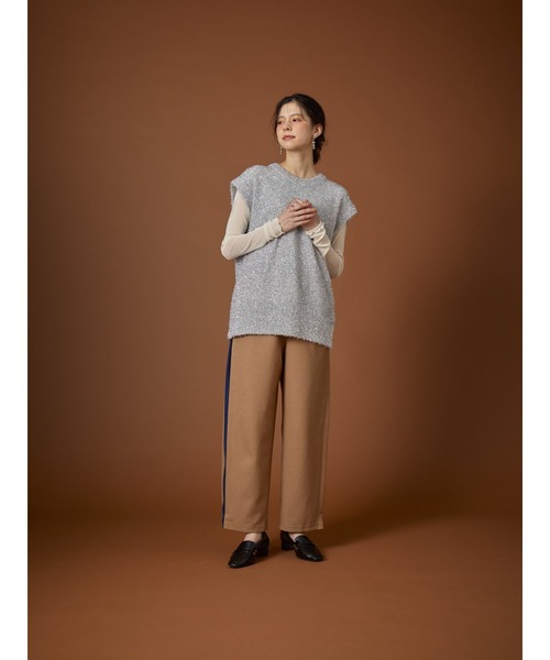 ラメニットベスト（ベスト）｜DOLLUPOOPS（ドールアップウップス）