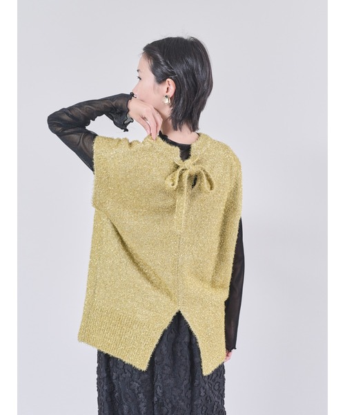 ラメニットベスト（ベスト）｜DOLLUPOOPS（ドールアップウップス）