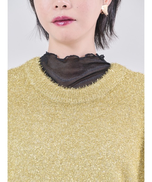 ラメニットベスト（ベスト）｜DOLLUPOOPS（ドールアップウップス）