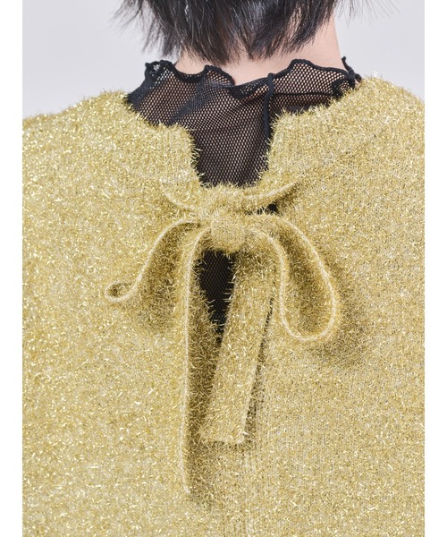 ラメニットベスト（ベスト）｜DOLLUPOOPS（ドールアップウップス）