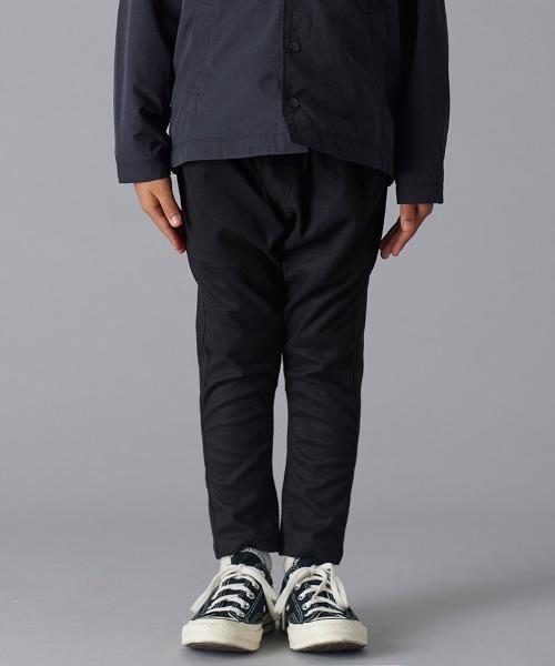 Smoothy（スムージー）の「SMOOTHY F. Suede sarrouel pants / スムージー フェイクスエードサルエルパンツ（その他パンツ・キッズ・ヘザーグレー/ベージュ/チャコールグレー/ブラック/カーキ・160/150/140/120/130/110/100）」の2枚目の写真